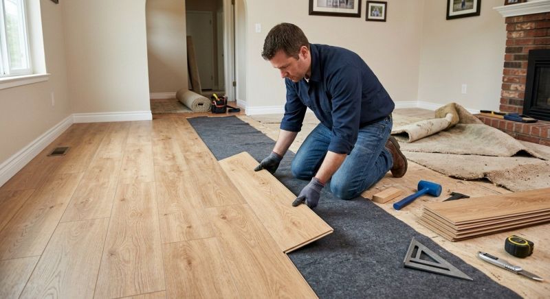 Laminate Floor Remodeling in Scottsdale, AZ