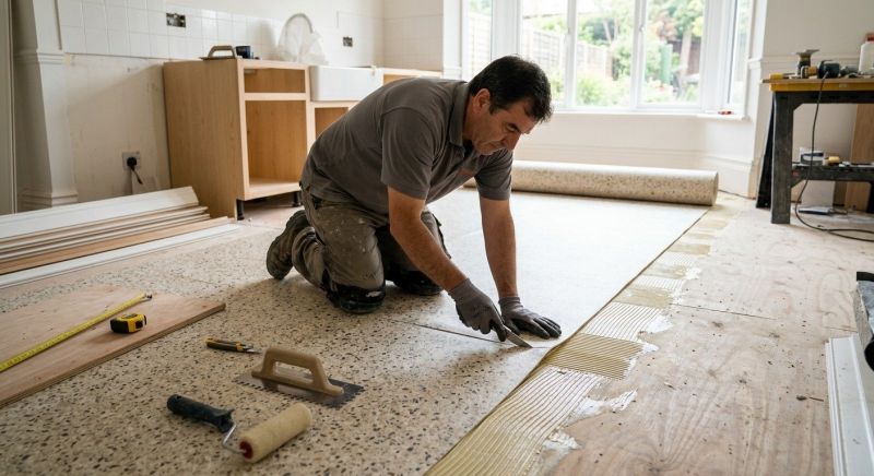 Linoleum Floor Installation in Laveen, AZ