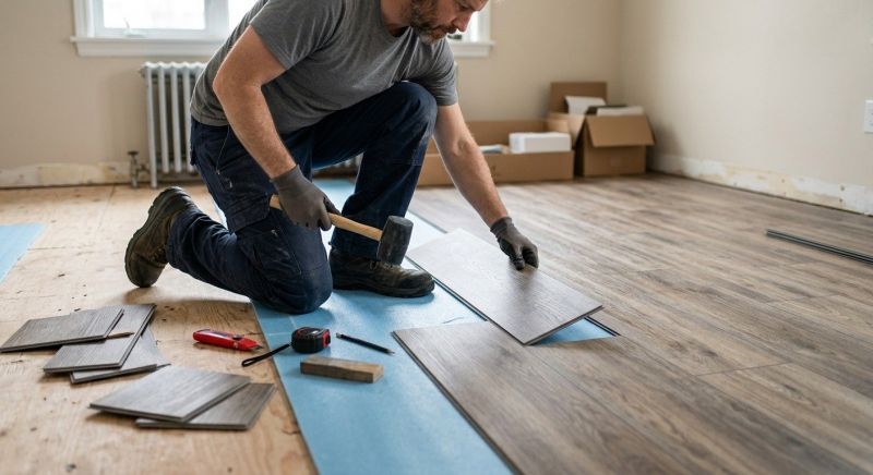Linoleum Floor Installation in Mesa, AZ