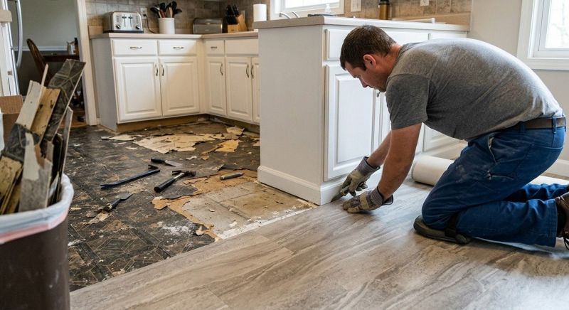 Linoleum Floor Installation in New River, AZ