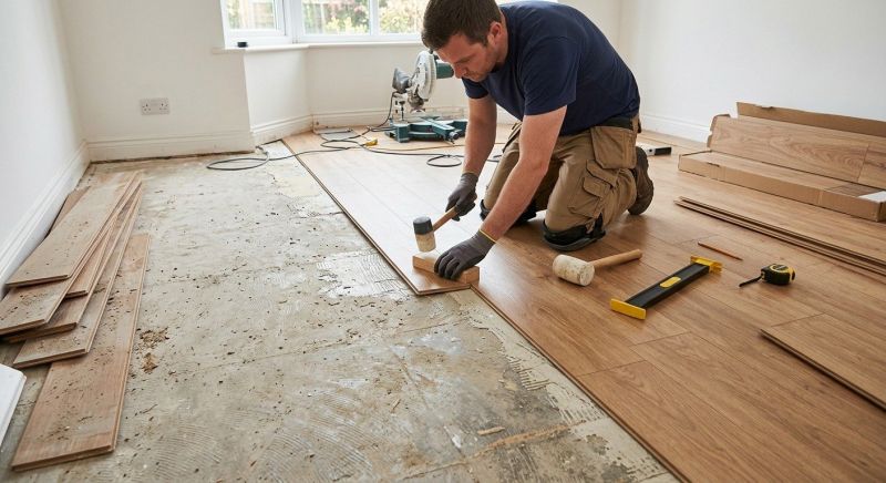 Plank Laminate Installation in Scottsdale, AZ
