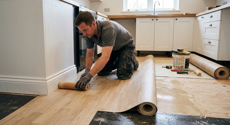 Sheet Linoleum Installation in Peoria, AZ