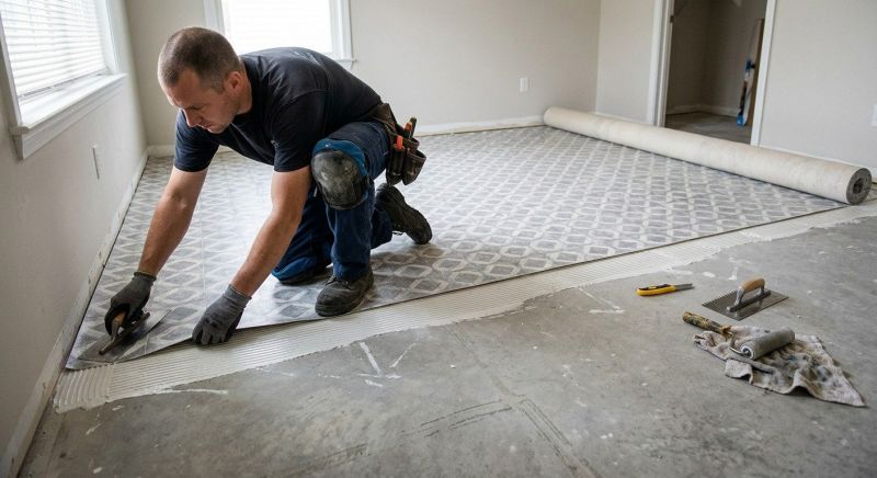 Sheet Vinyl Installation in Fountain Hills, AZ