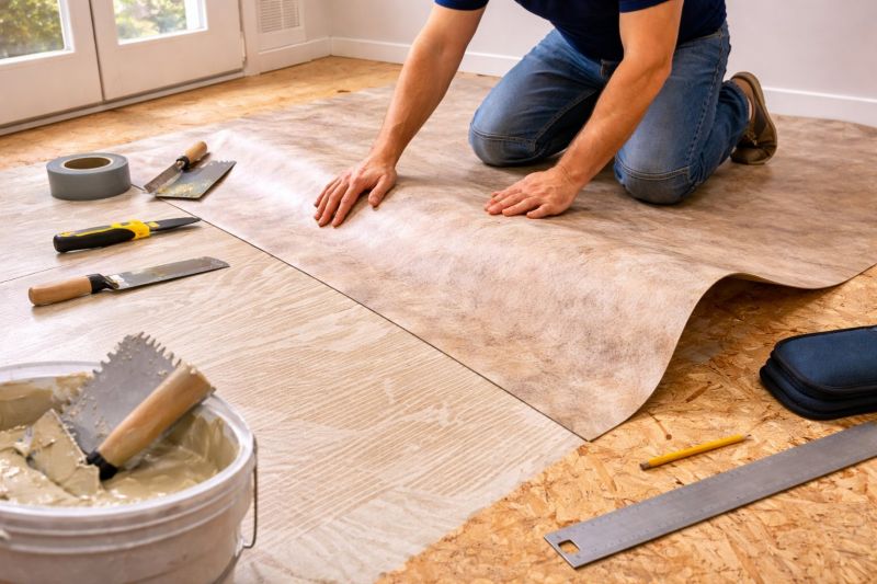 Sheet Vinyl Installation in Tempe, AZ