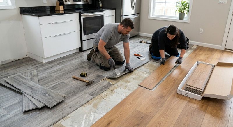 Vinyl Floor Replacement in Scottsdale, AZ