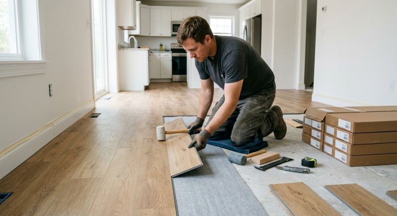 Vinyl Plank Floor Installation in Scottsdale, AZ