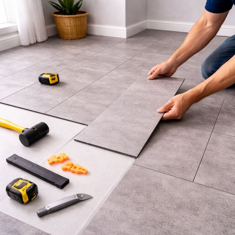 Vinyl Tile Replacement in Scottsdale, AZ